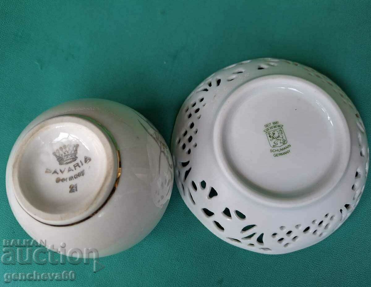 A beautiful vase and saucer made of fine porcelain - 5 A beautiful vase and saucer made of fine porcelain - 5