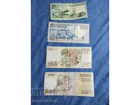 Lot of banknotes Portugal