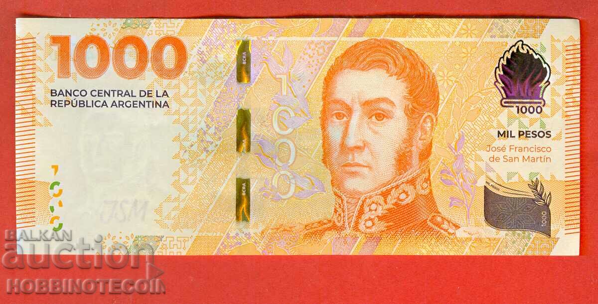 ARGENTINA ARGENTINA 1 000 1000 Pesos issue 2023 letter O with price 6.89 BGN | € 3.52 ARGENTINA ARGENTINA 1 000 1000 Pesos issue 2023 letter O with price 6.89 BGN | € 3.52