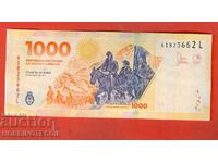 ARGENTINA ARGENTINA 1 000 1000 Pesos issue 2023 letter L