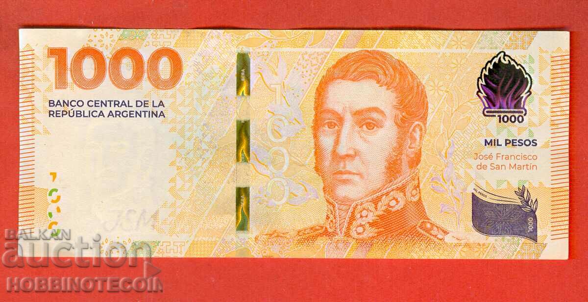 ARGENTINA ARGENTINA 1 000 1000 Pesos issue 2023 letter I with price 6.89 BGN | € 3.52 ARGENTINA ARGENTINA 1 000 1000 Pesos issue 2023 letter I with price 6.89 BGN | € 3.52