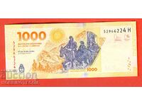 ARGENTINA ARGENTINA 1 000 1000 Pesos issue 2023 letter H