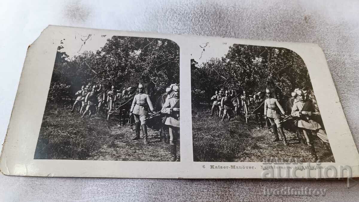 Placă stereo Kaiser-Manover 1904