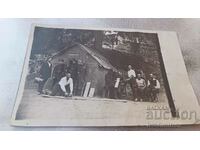 Photo Officers and soldiers in front of the OFFICE in the barracks