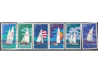 BK 2356-12361 Sailing, machine stamped,