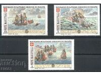 Clean stamps Battle Ships 1977 of the Sovereign Order of Malta