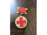 badge - 100 years Bulgarian Red Cross Sofia