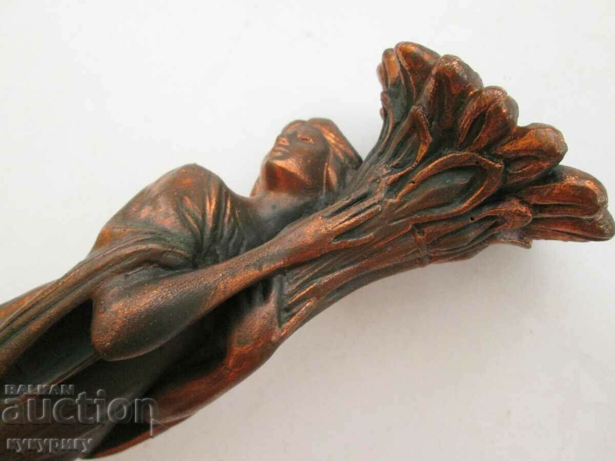 Vechi sfeșnic din cupru din cupru din URSS din Rusia - 5 Vechi sfeșnic din cupru din cupru din URSS din Rusia - 5