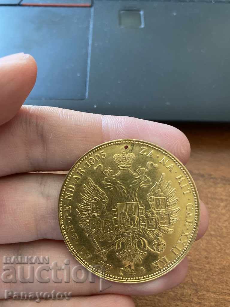 Delivery of GOLD PENDAR ALEXANDER II BULGARIAN Delivery of GOLD PENDAR ALEXANDER II BULGARIAN