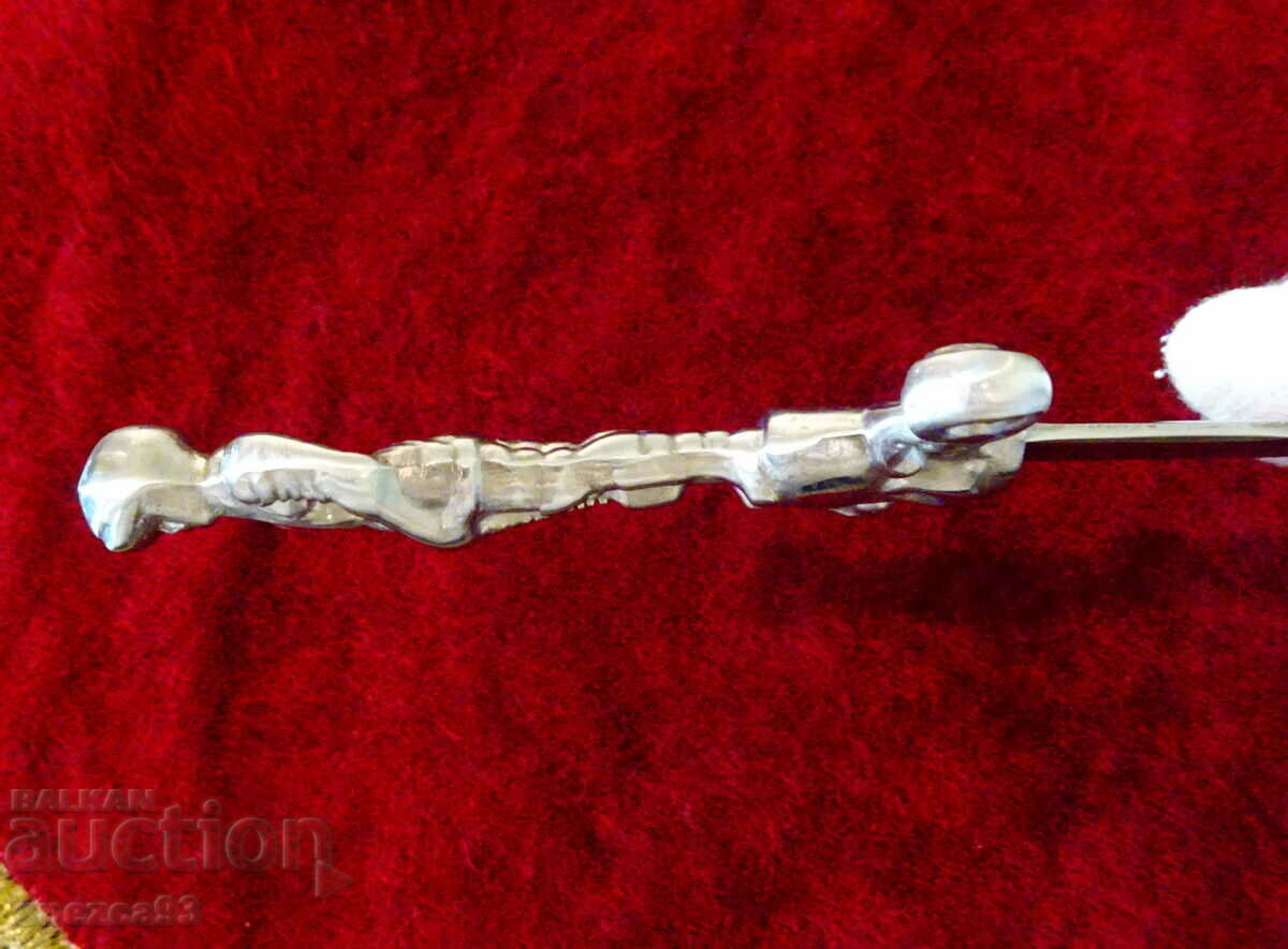 Antique dagger with the figure of a Knight Templar. - 5 Antique dagger with the figure of a Knight Templar. - 5