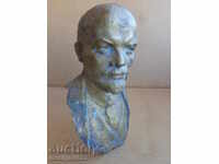 Bronze bust of Lenin 21cm figure plastic statuette propaganda