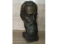 Bronze bust D. Blagoev Grandfather figure plastic statuette