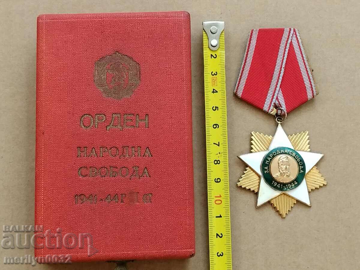 Order for National Freedom, 1st Class - 5 Order for National Freedom, 1st Class - 5