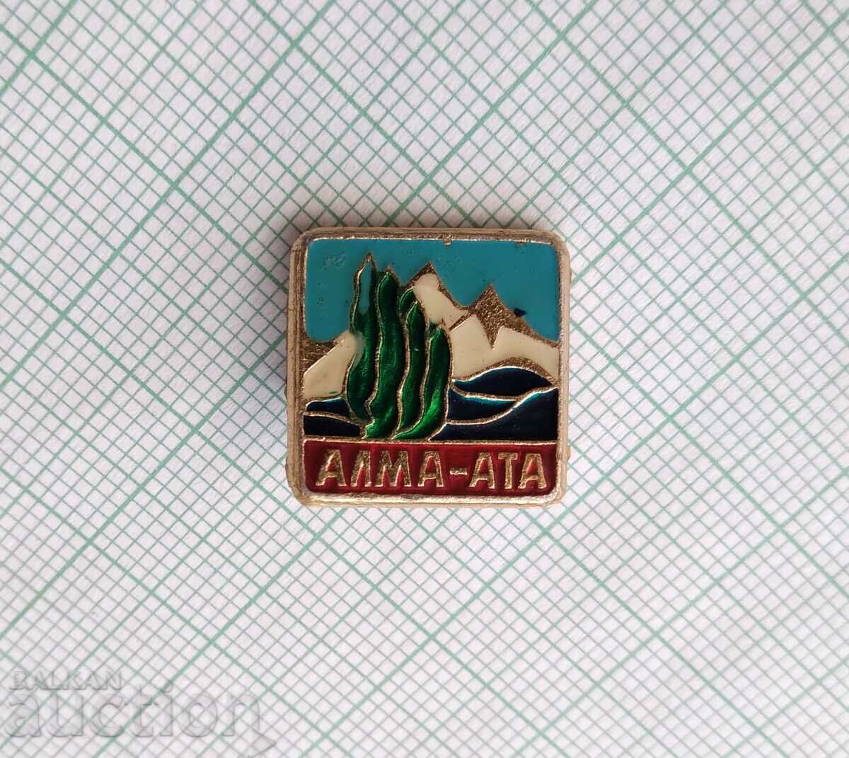 16849 Badge - Alma-Ata with price 0.50 BGN | € 0.26 16849 Badge - Alma-Ata with price 0.50 BGN | € 0.26