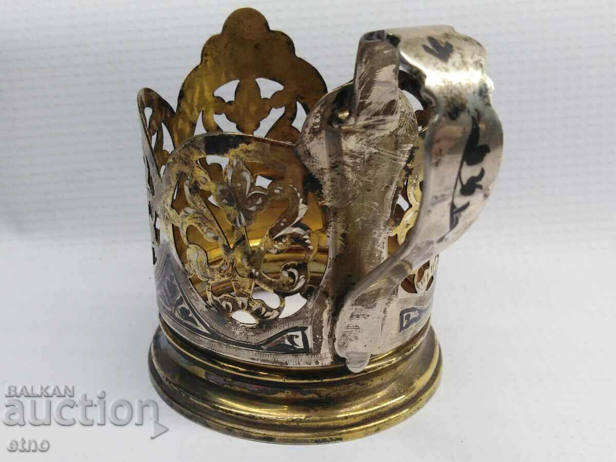 Delivery of USSR MOUNTED - "KUBACHI", SILVER 875 WITH NIELO AND GOLD Delivery of USSR MOUNTED - "KUBACHI", SILVER 875 WITH NIELO AND GOLD