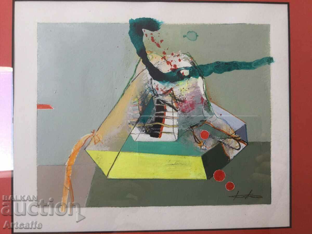 Kuncho Kanev-Margarita Pueva, painting Kuncho Kanev-Margarita Pueva, painting