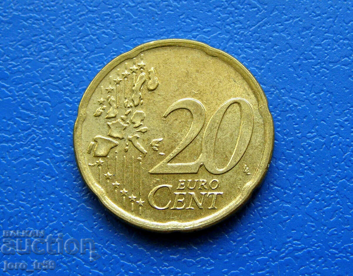 Ireland 20 euro cent Euro cent 2002 with price 1.70 BGN | € 0.87 Ireland 20 euro cent Euro cent 2002 with price 1.70 BGN | € 0.87