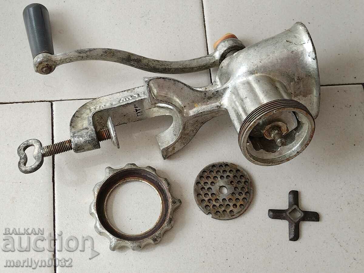 Livrarea Mașină de tocat carne veche mașină de tocat carne URSS 1973 Livrarea Mașină de tocat carne veche mașină de tocat carne URSS 1973