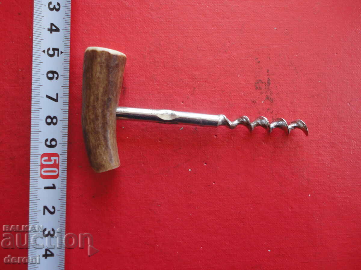 Amazing corkscrew opener with horn with price 10.00 BGN | € 5.11 Amazing corkscrew opener with horn with price 10.00 BGN | € 5.11