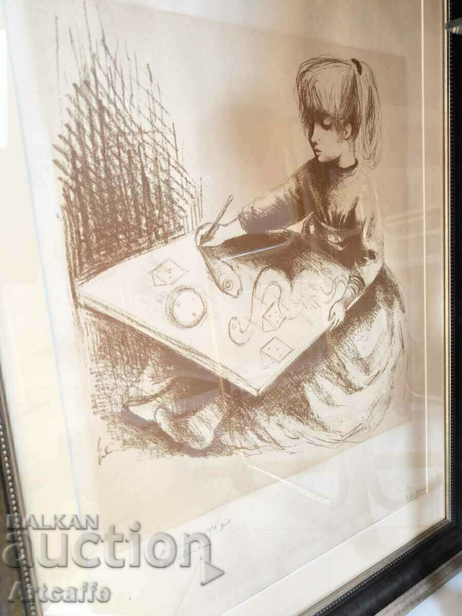 Litografia de Hannah Nagel - 5