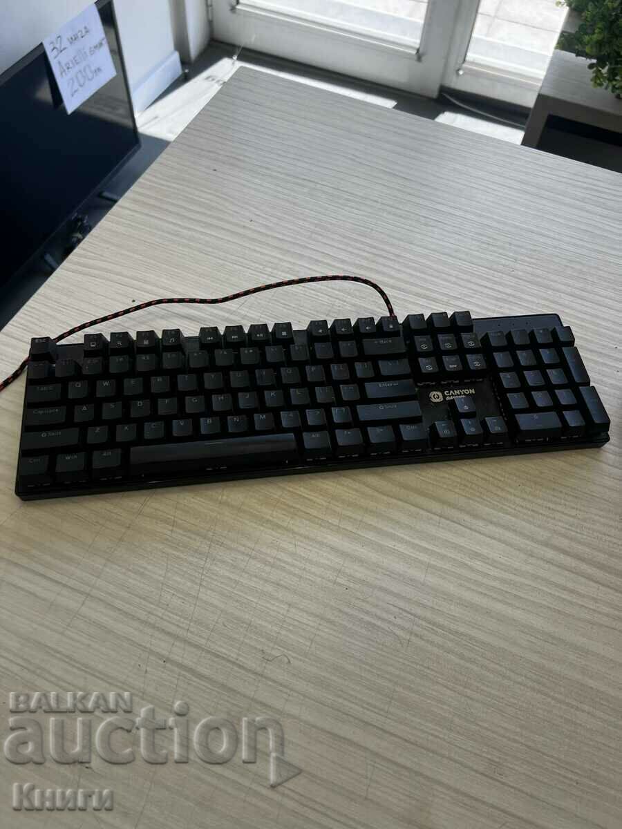 Tastatură mecanică pentru jocuri Canyon Deimos GK-4 CND-SKB4