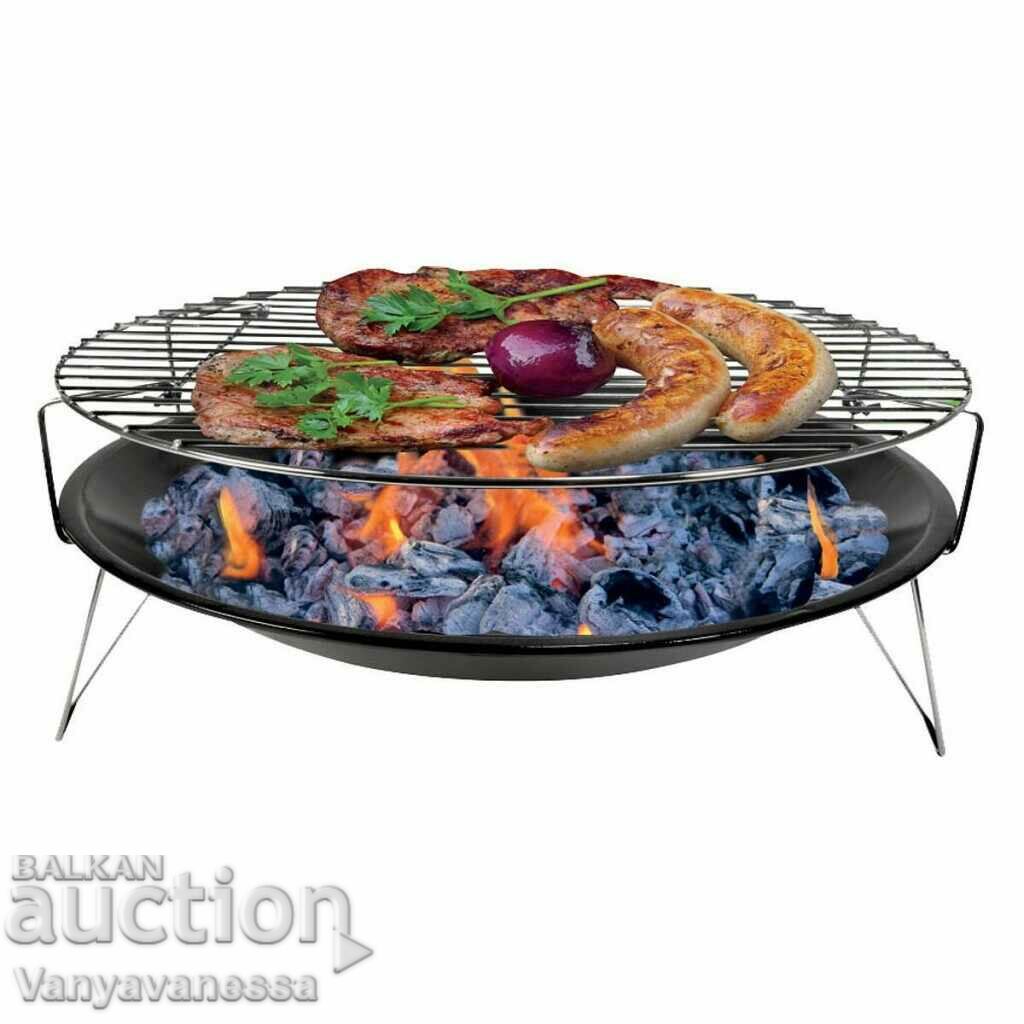 Garden barbecue on charcoal