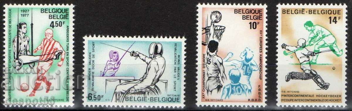 1977. Belgia. 50 de ani de la Centrul de Gimnastică și Sport.