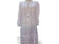 Fresh beach tunic with tassels