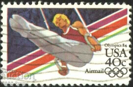 Olympic Games Los Angeles 1984 USA 1983 stamped mark