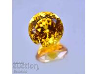 BZC! 4,22 carate safir natural rotund cert.GGL de la 1!