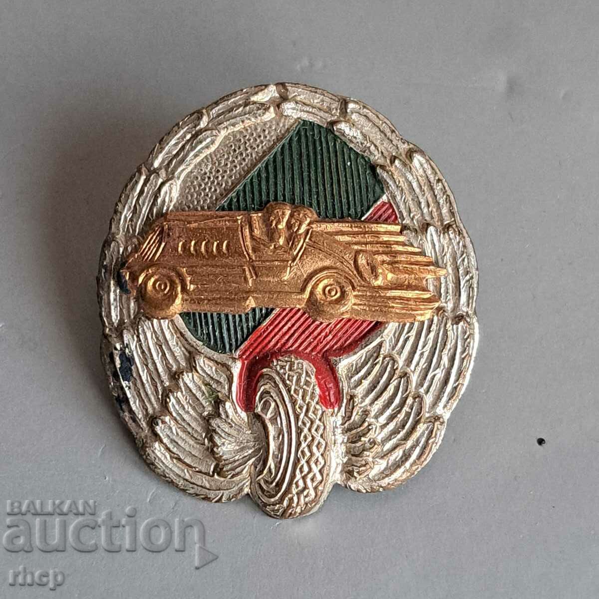 Badge Military driver