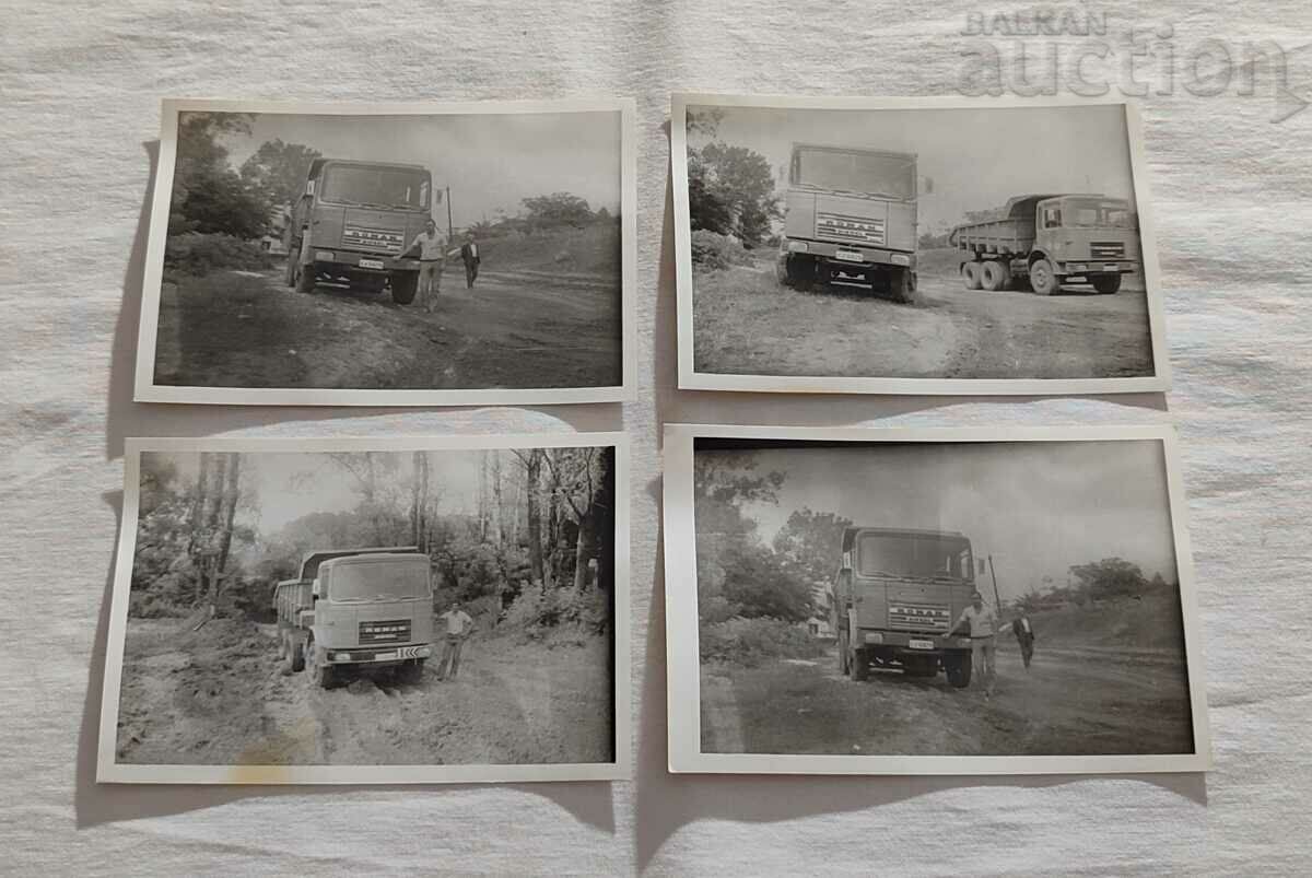 ROMAN TRUCK PHOTO LOT 4 PIECES