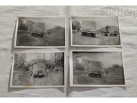 ROMAN TRUCK PHOTO LOT 4 PIECES