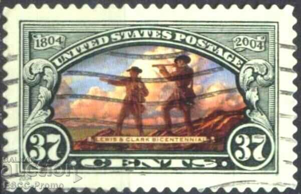 Stamped Lewis and Clark Expedition 2004 from USA