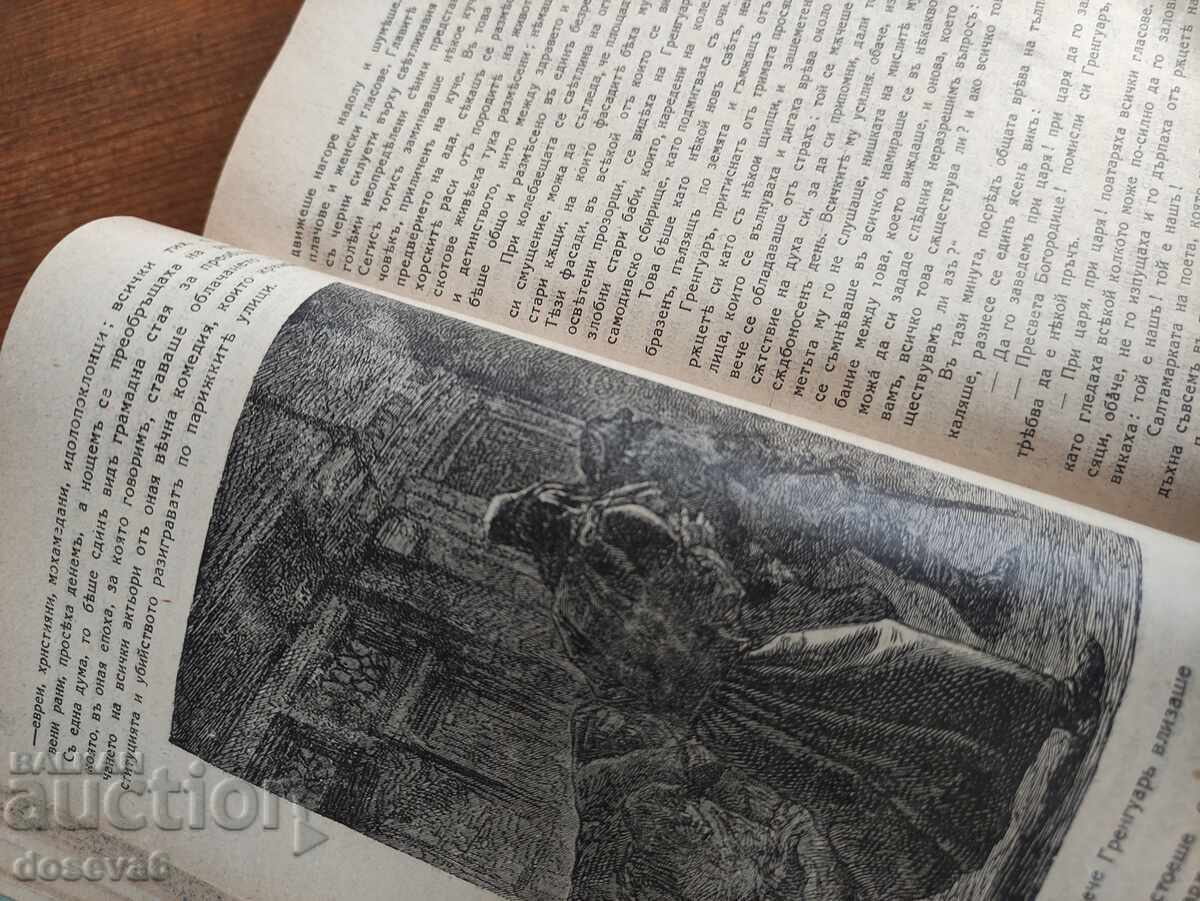 Аукцион Стара Антикварна Книга - Парижката света богородица Аукцион Стара Антикварна Книга - Парижката света богородица