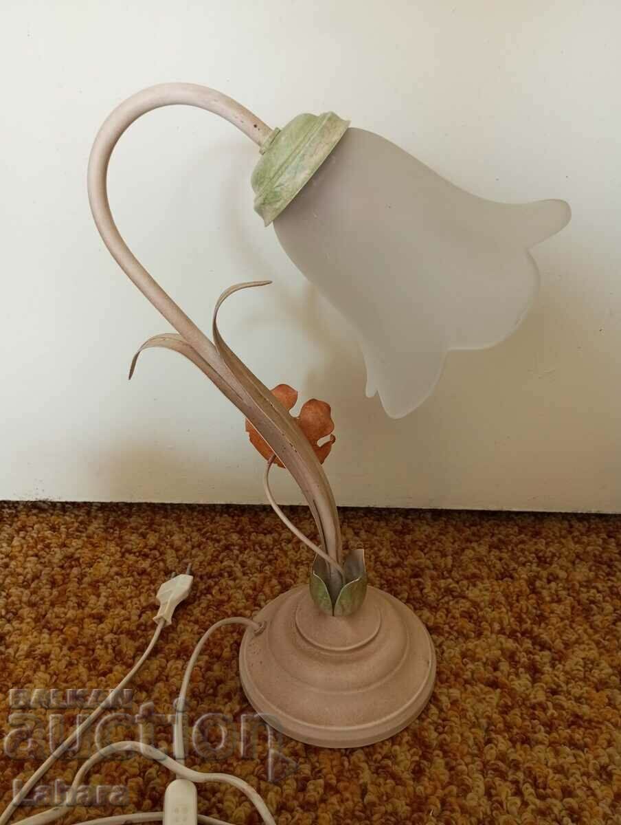 Beautiful metal bedside, table lamp - 5 Beautiful metal bedside, table lamp - 5