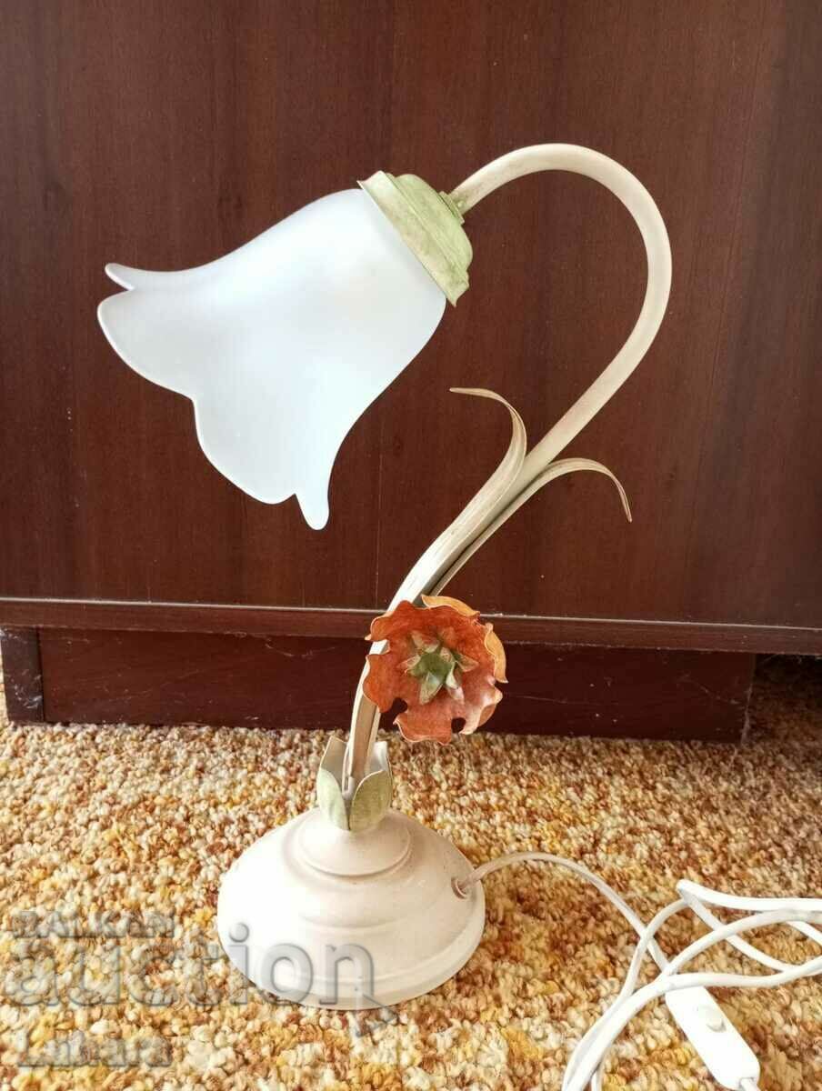 Beautiful metal bedside, table lamp - 7 Beautiful metal bedside, table lamp - 7