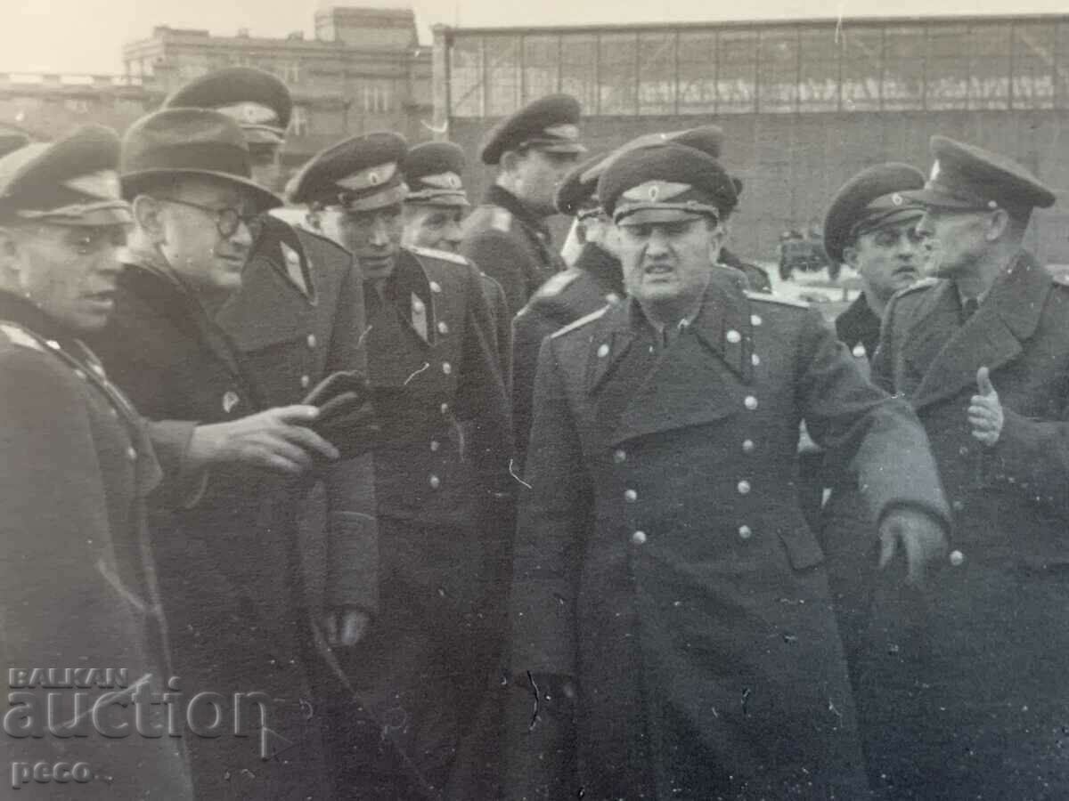 Auction  Gen. Zahari Zahariev and Gen. Kiril Kirilov old photo