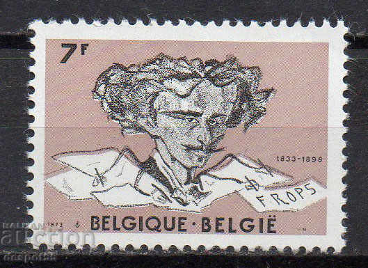 1973. Belgium. Félicene Rops, Belgian artist.