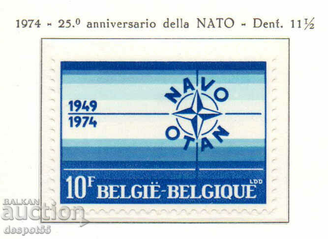 1974. Belgium. Anniversary - 25 years of NATO.