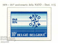 1974. Belgia. Aniversare - 25 de ani de NATO.