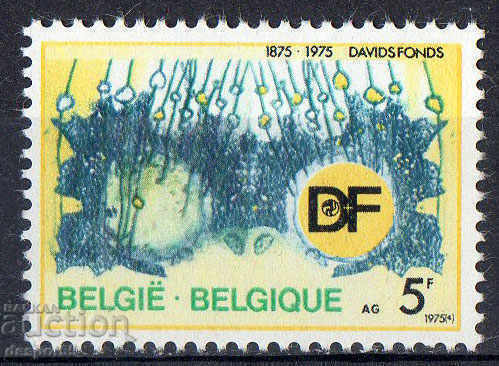 1975. Belgium. 100 years of the David Fund.