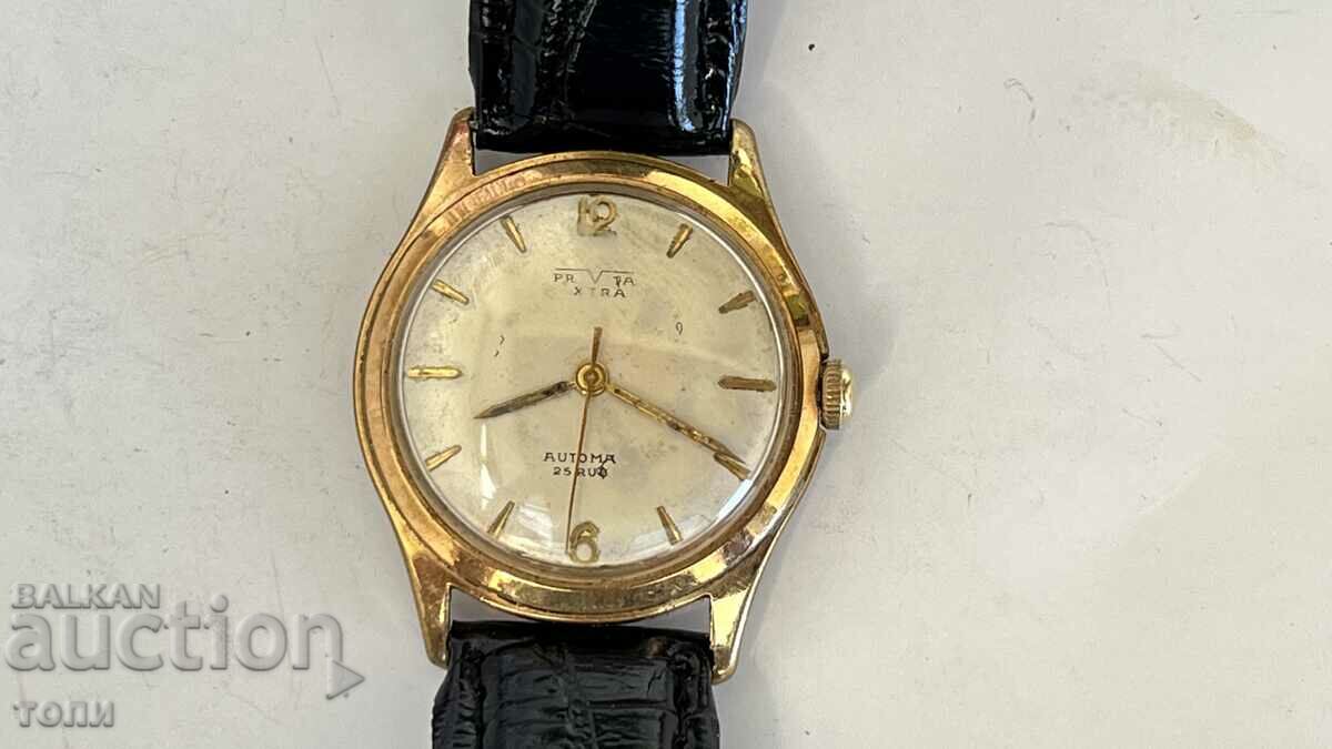 PROVITA AUTOMATIC SWISS MADE CAL 1162 RARE GOLD PLATED BZC!!!