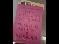 Сръбски и хърватски свидетелства за бълг.народност в Македон