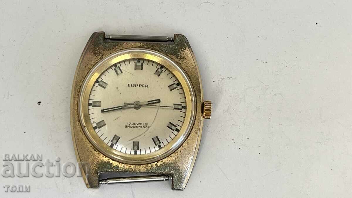 CLIPPER SWISS MADE RARE WORKS NO WARRANTY B Z C !!!!