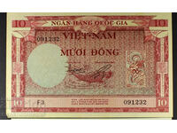 Vietnam de Sud 10 Dong 1955 Pick 3 Ref 1232