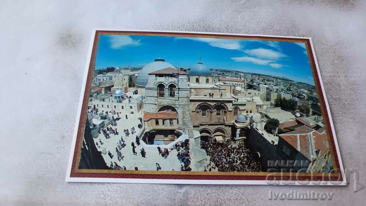 Postcard Jerusalem The Church of the Holy Sepulchre