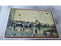 Пощенска картичка Jerusalem The Western Wall