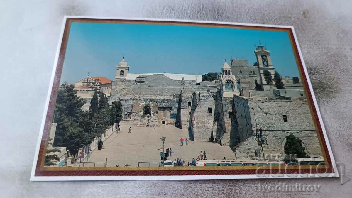 Пощенска картичка Jerusalem Bethlehem Church of Nativity