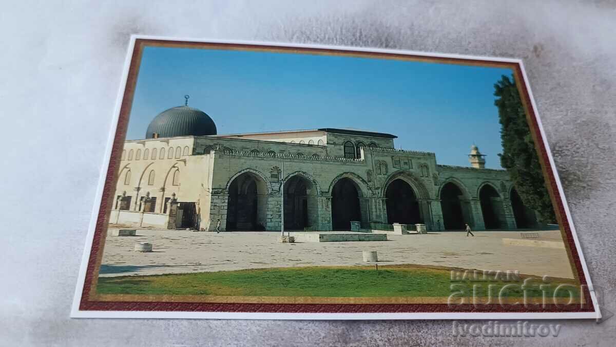 Пощенска картичка Jerusalem Al-Aksa Mosque